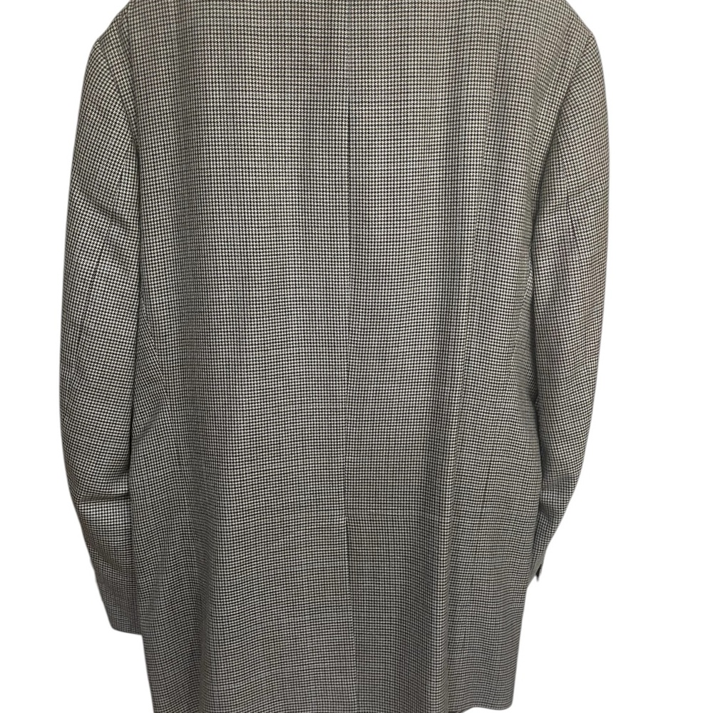 Ralph Lauren hounds tooth single breast sport coat, 44L gray